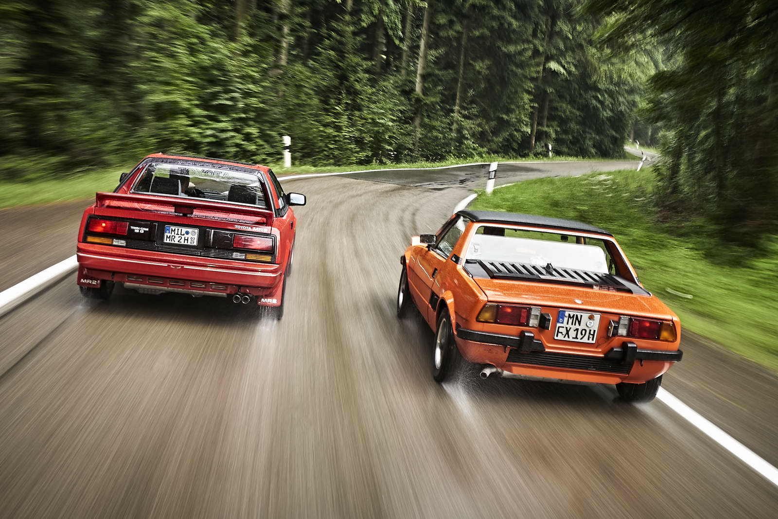 Toyota MR2 vs Fiat X 15